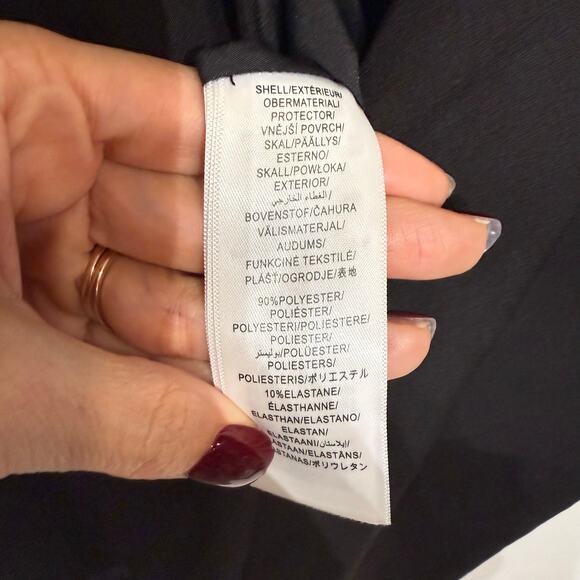 Aidan Mattox Black Cut-Out Scoop Neck Maxi Evening Gown Sz 0 NWT - Picture 7 of 15